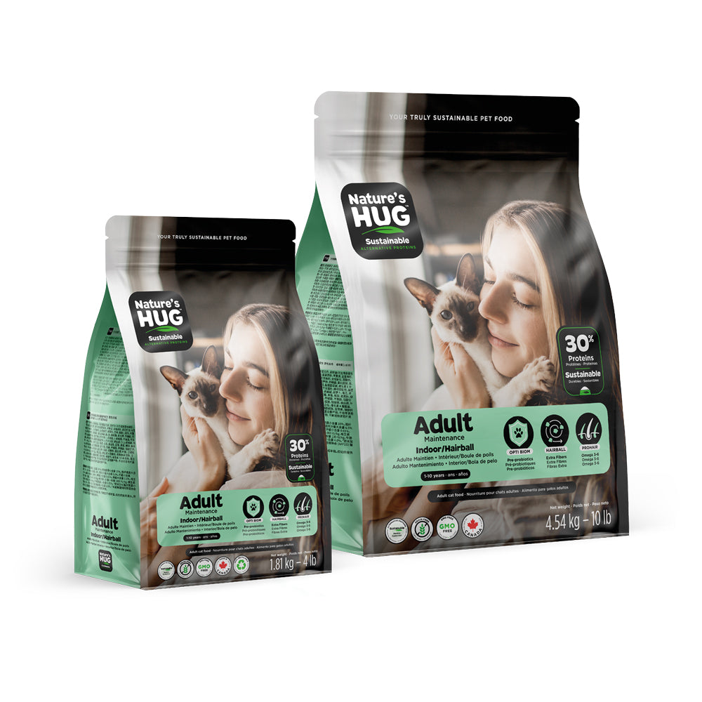 Adult, Hairball Control & Wellness Cat Food (1-10 Years) With SRT™