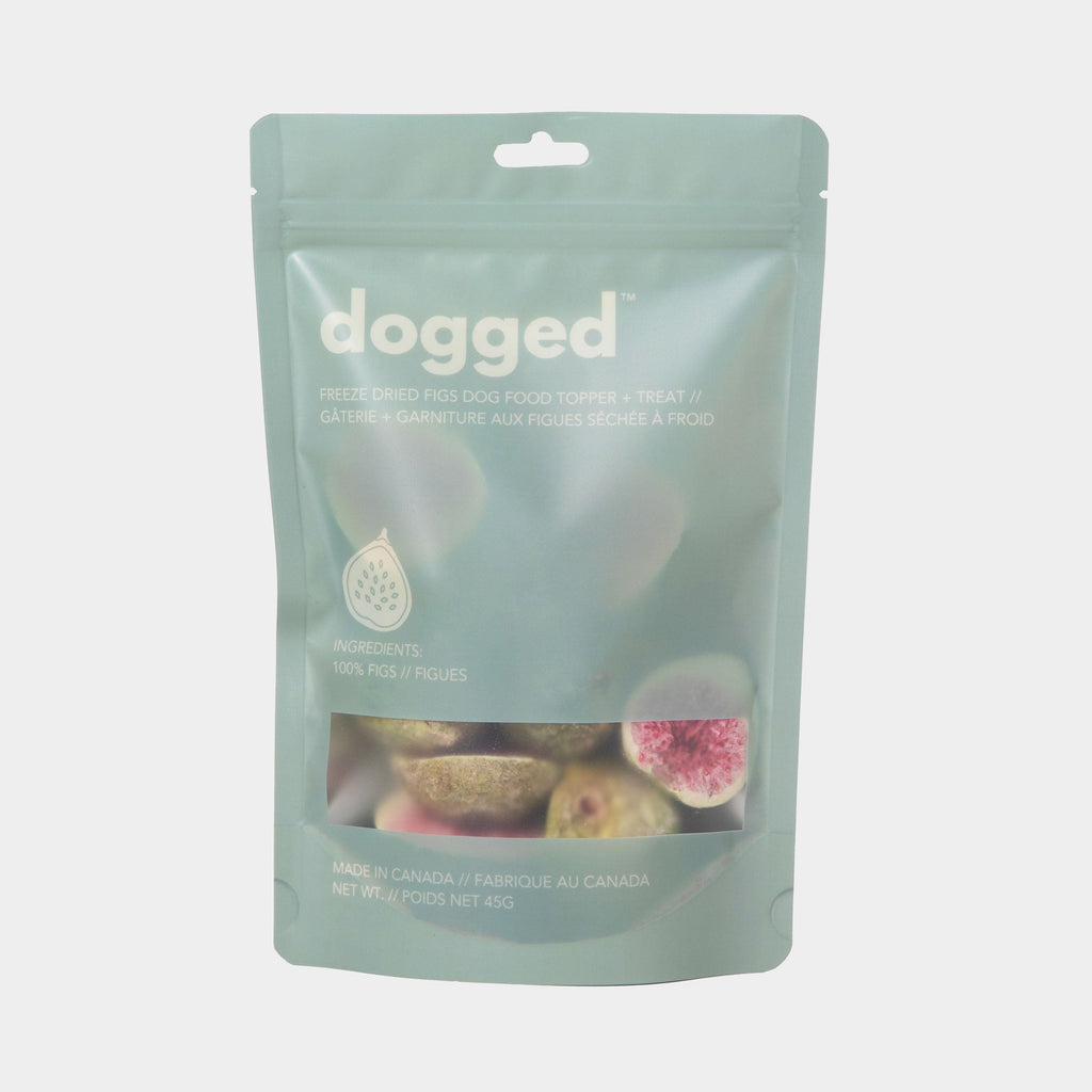Freeze dried fig DOG Topper