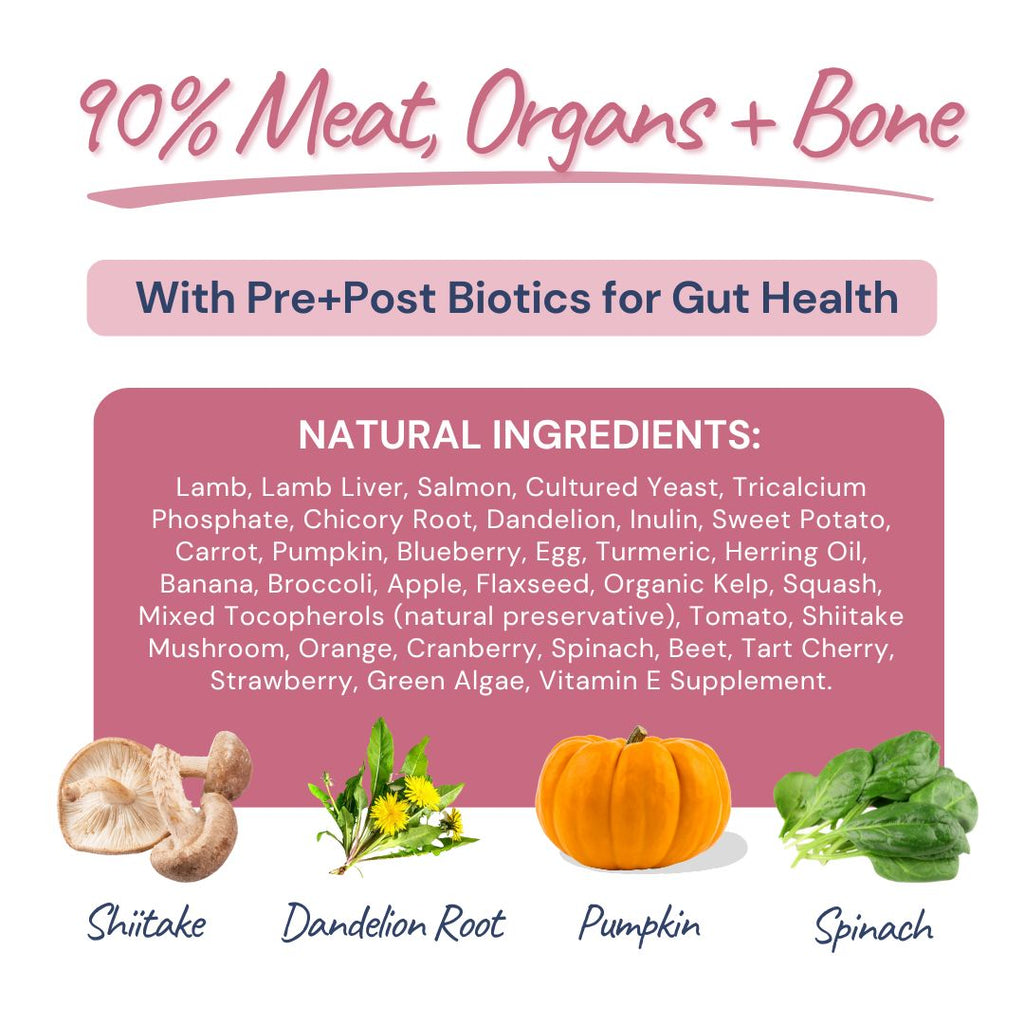 Lamb + Salmon Meal Bites - Dog