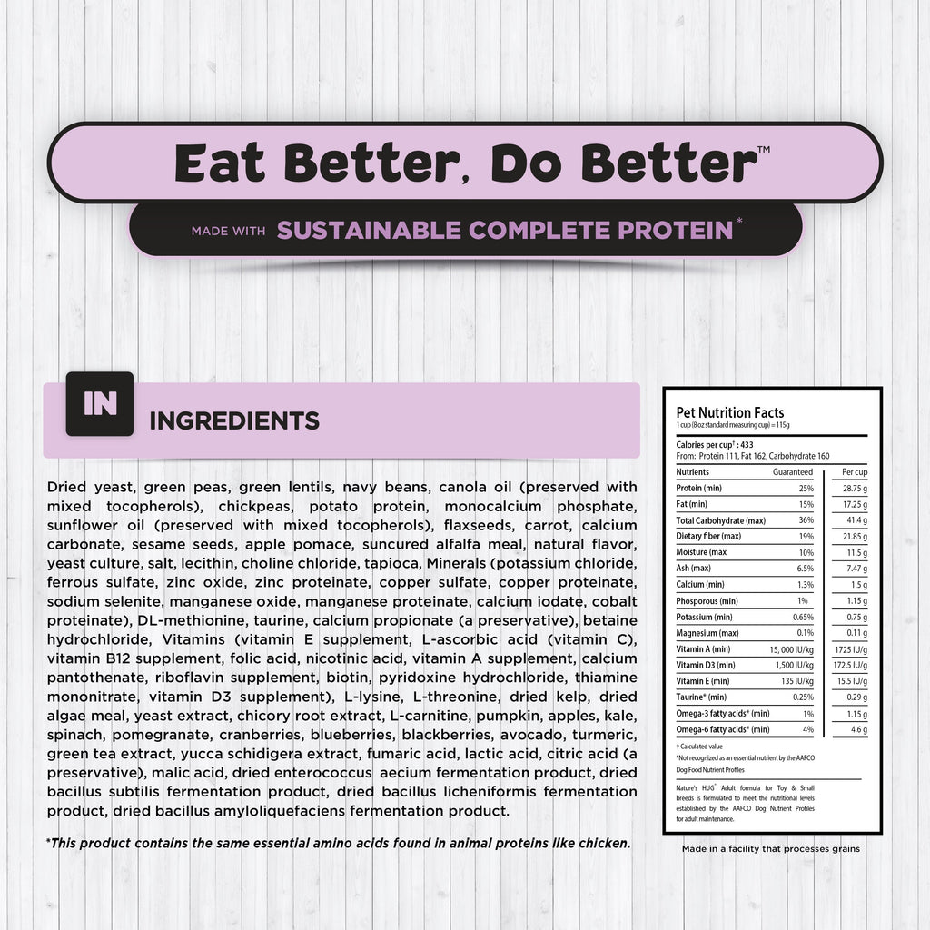 Adult, Dog Food for Toy & Small Breeds, (1-10 Years) With SRT™