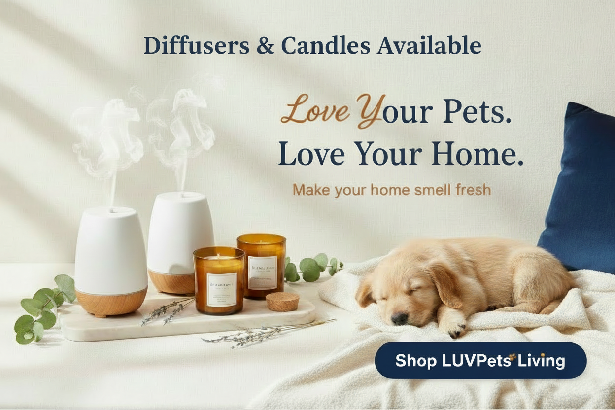 LUVPets Living Banner - Centered Clean Text