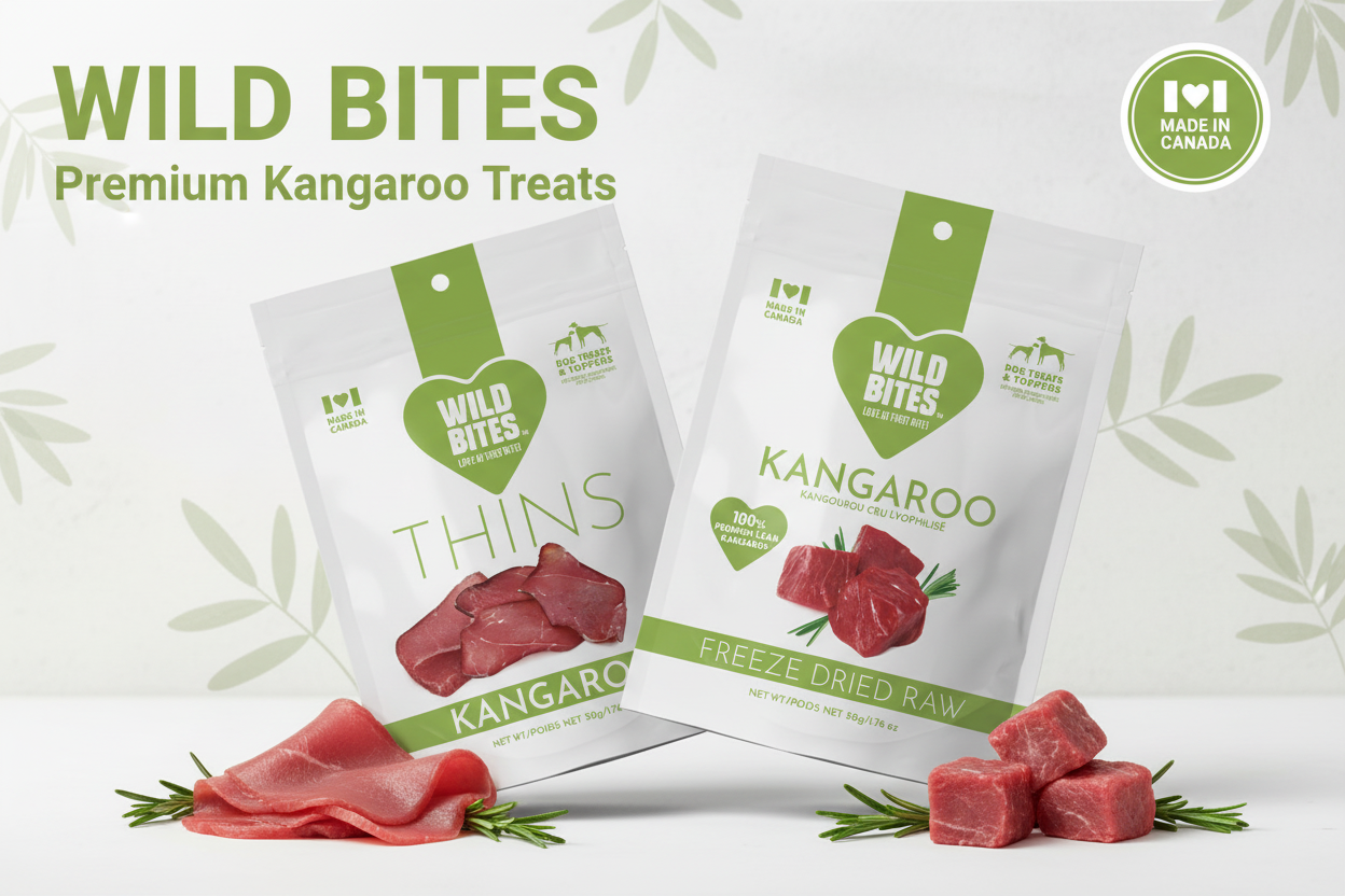 Wild Bites Kangaroo Banner Alternative